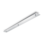 Ideal Lux Rosone Lineare All In Metallo Cromo 3 Luci