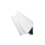 Profilo Ang Quadro Slot Alluminio-Materie Plastiche Cromo 200Cm D16X18