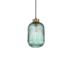 Ideal Lux Sospensione Vintage-Decò Mint-1 Metallo Verde 1 Luce E27