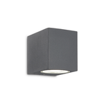 Ideal Lux Applique Moderna Up Alluminio Antracite 1 Luce G9 3W 3000K Luce Calda