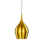 Lampadario Contemporaneo Vibrante Alluminio Oro 12 Luci E14