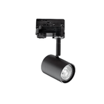 Faretto Cilindrico Spot Metallo Nero 1 Luce Gu10