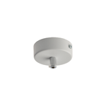 Be Light Rosone 1 Luce In Ferro Laccato Bianco Diametro 8 Cm