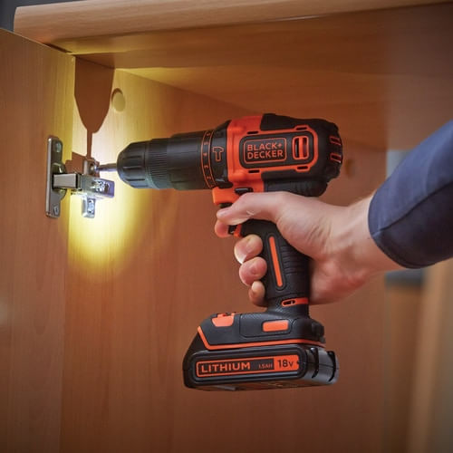 Black--Decker-BDCHD18S1KA-1400-Giri-min-Nero-Arancione