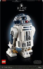 LEGO-Star-Wars-75308-R2-D2-Modellino-da-Costruire-del-Droide-di-Guerre-Stellari-Set-per-Adulti-con-Spada-Laser-di-Luke