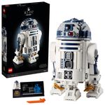 LEGO-Star-Wars-75308-R2-D2-Modellino-da-Costruire-del-Droide-di-Guerre-Stellari-Set-per-Adulti-con-Spada-Laser-di-Luke