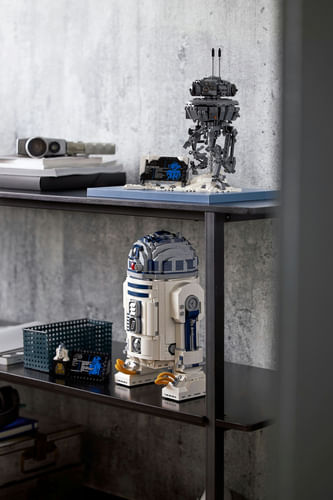 LEGO-Star-Wars-75308-R2-D2-Modellino-da-Costruire-del-Droide-di-Guerre-Stellari-Set-per-Adulti-con-Spada-Laser-di-Luke