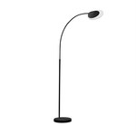 Piantana Moderna Arch Metallo Nero Led 25W