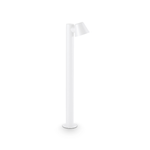 Paletto Contemporaneo Gas Alluminio Bianco 1 Luce Gu10 35W Ip43