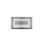 Plafoniera Contemporanea Halò Metallo Grigio Perla Led 36W