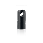 Supporto Cavo Metallo Nero 15X30Mm