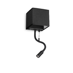 Paralume Contemporaneo Kid Metallo Nero Led Integrato 3W 3000K Ip20