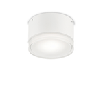 Plafoniera Moderna Urano Alluminio-Materie Plastiche Bianco 1 Luce Gx53 Small