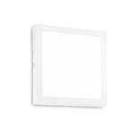 Ideal Lux Plafoniera Moderna Universal Acciaio Bianco Led Integrato 25W 4000K Ip20