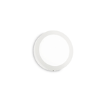 Ideal Lux Applique Moderna Round Universal Alluminio-Plastiche Bianco Led 13,5W 3000K D17