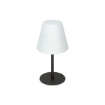 Ideal Lux Lampada Da Tavolo Contemporaneo Arcadia Metallo Nero 1 Luce E27 42W Ip65