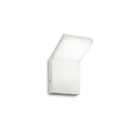 Applique Moderna Style Alluminio Bianco Led 9W 4000K Luce Naturale