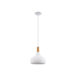 Lampadario-Contemporaneo-Sabinar-Medio-1-Luce-Acciaio-Bianco