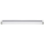 Applique-Contemporanea-Tragacete-1-Policarbonato-Argento-Led-Integrato-75W