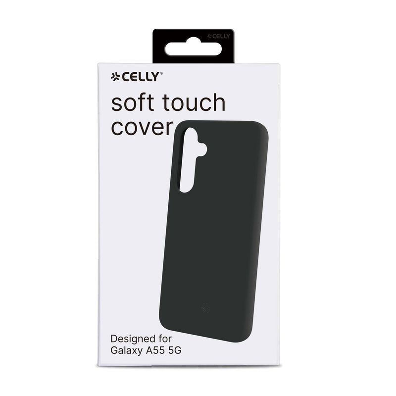 Celly-Cromo-Cover-per-Samsung-A55-5G-Black