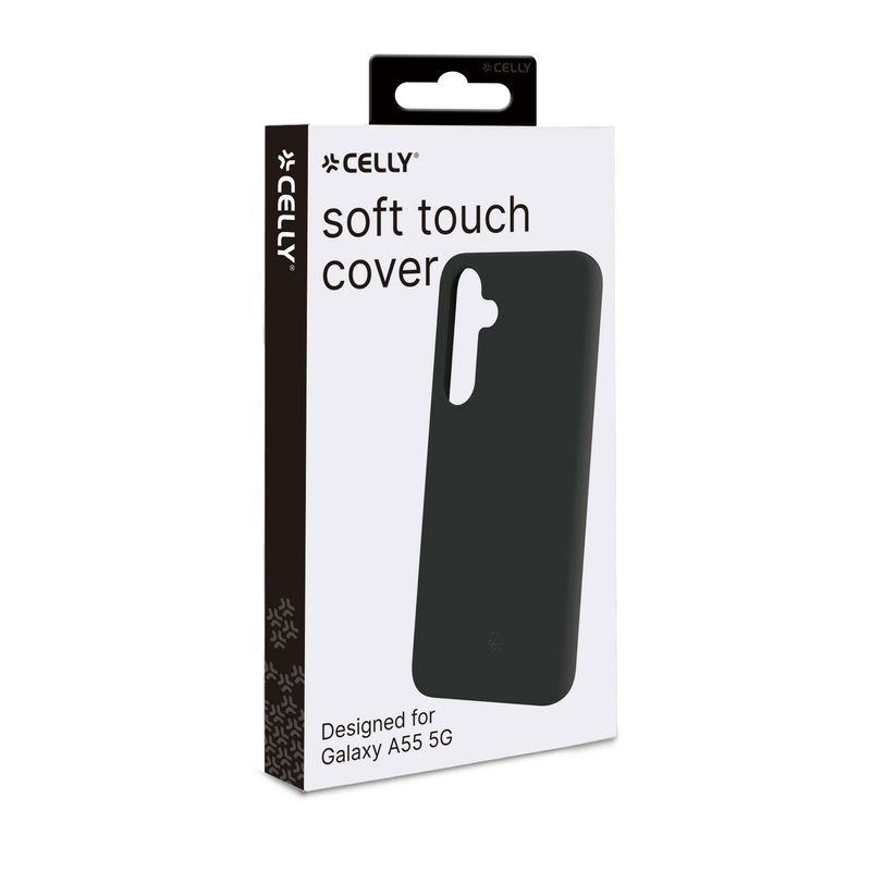 Celly-Cromo-Cover-per-Samsung-A55-5G-Black