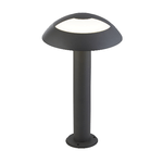 SearchLight Paletti Moderno Mushroom Alluminio Grigio Policarbonato Led 15,3W 4000K 45Cm