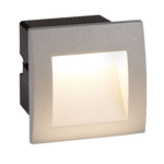 Applique Da Esterno Ankle Alluminio Grigio Policarbonato Led 1,3W 4000K