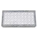 Faretto Calpestabilecontemporaneo Policarbonato Bianco Trasp Led 1,9W 7000K