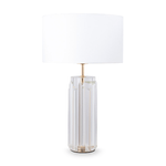 Maytoni Lampada Da Tavolo Moderno Muse Metallo Oro Paralume Tessuto 1 Luce E27 60W