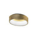 Sospensione Contemporanea Aurora Metallo Foglia Oro Led 96W