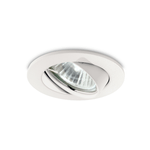 Faretto Ad Incasso Swing Metallo Bianco 1 Luce Gu10