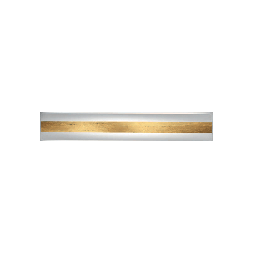 Applique Contemporanea Doup Metallo Foglia Oro Led 43W