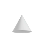 Sospensione Industrial-Minimal A-Line Metallo Bianco 1 Luce E27