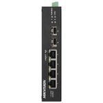 Hikvision DS-3T0506HP-E/HS switch di rete Non gestito Gigabit Ethernet (10/100/1000) Supporto Power over Ethernet (PoE) Nero