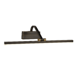 Applique Moderna Bilbao Acciaio Nero Policarbonato Oro Led 14W 3000K