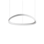 Ideal Lux Sospensione Moderna Gemini Metallo Bianco Led 48W 3000K Luce Calda