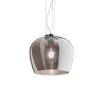 Ideal Lux Sospensione Vintage-Decò Blossom Metallo Fumè 1 Luce E27