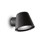 Applique Moderna Gas Alluminio Nero 1 Luce Gu10