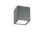 Plafoniera Moderna Techo Metallo Antracite 1 Luce Gu10 Big