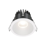 Maytoni Faretto Da Incasso Moderno Zoom Alluminio Tondo Bianco Led