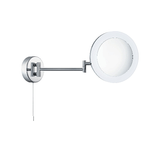 SearchLight Applique Contemporanea Magnifying Metallo Cromo Vetro Led 4W 4000K