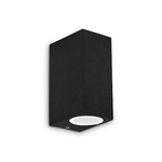 Applique Moderna Up Alluminio Nero 2 Luci G9 3W 3000K Luce Calda