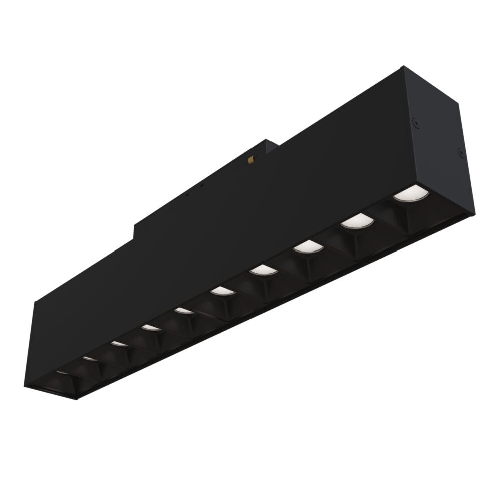 Base-Di-Illuminazione-Points-Binario-Moderno-Alluminio-Nero-20W-Luce-Naturale