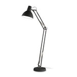 Piantana Moderna Wally Metallo Nero 1 Luce E27