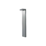 Exclusive Light Paletto Moderno Esterno Huk Alluminio Grigio Perla Led 10,5W