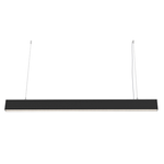 Maytoni Lampadario A Sospensione Moderno Basis Alluminio Nero Luce Led Integrato 40W