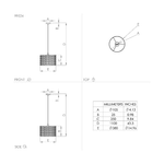 Lampadario-Moderno-Marasales-Piccolo-1-Luce-Acciaio-Nero