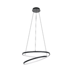 Eglo Lampadario Moderno Ruotale Led Alluminio Nero