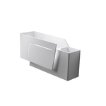 Applique Contemporanea Clap Metallo Bianco Led 12W