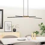 Lampadario-Moderno-Panagria-Led-Alluminio-Rivestito-In-Legno-Nero-E-Marrone